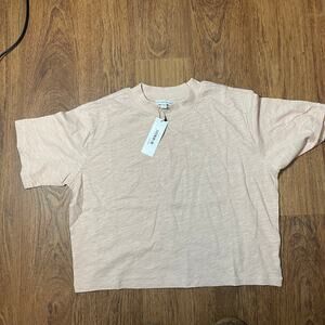 The Drop womans Sydney Ice Pink Small crop top-NWT